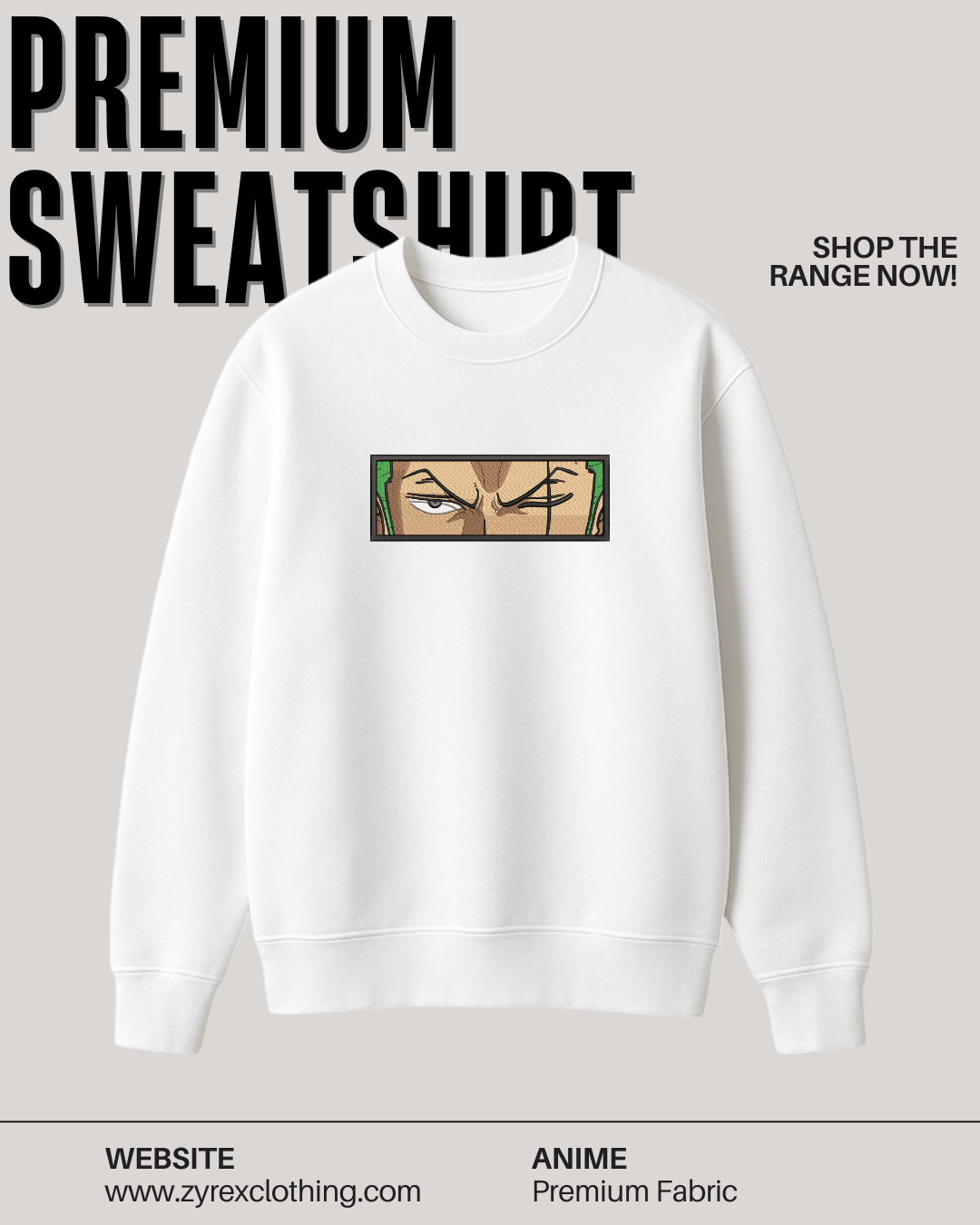 Zoro Sweatshirt 🔥