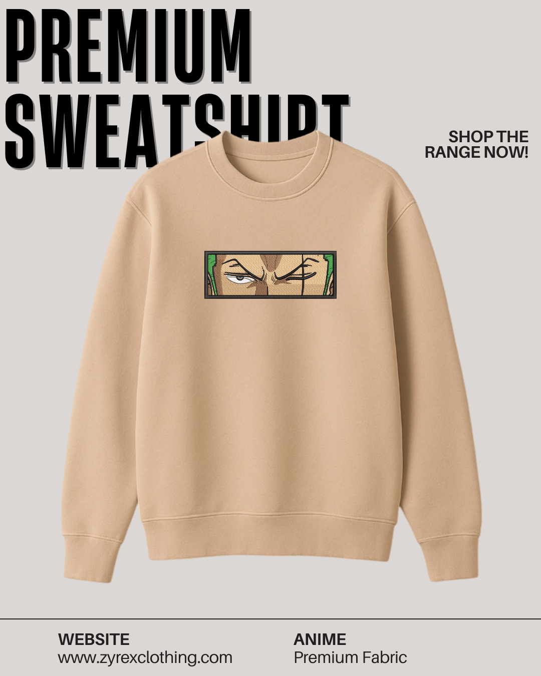 Zoro Sweatshirt 🔥